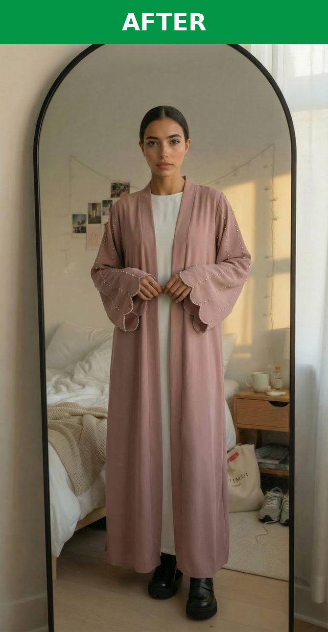 AFTER: AI model photography